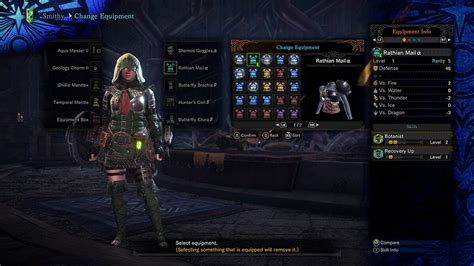 MHFU Armor Skills Explanation and Athena's Armor .